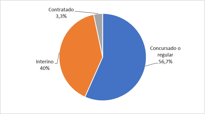 Tipo de categoría docente