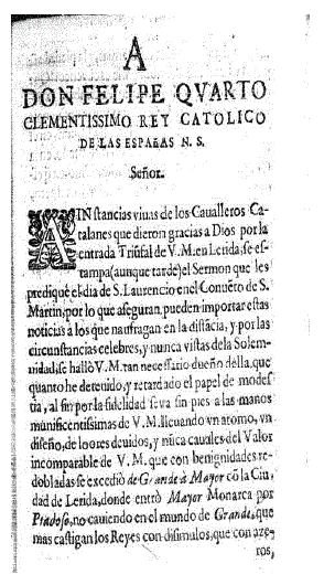 Capitular Acción de gracias a Dios nuestro señor, por la entrada triunfal en la ciudad de Lerida. (Universidad de Granada, A-031-203.8)