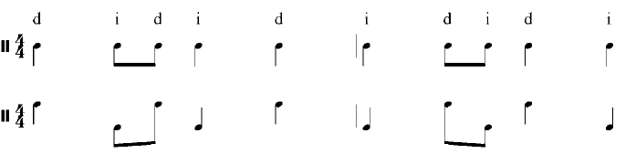 3 timbres diferenciados